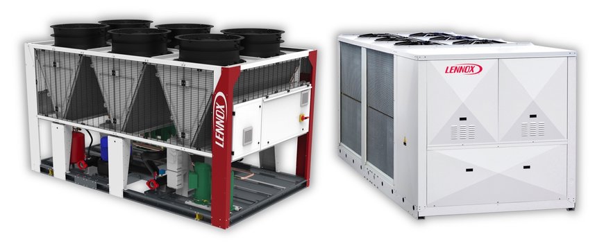 LENNOX EMEA élargit sa gamme de refroidisseurs de liquide en lançant des unités compatibles avec les réfrigérants alternatifs